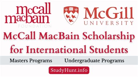 mccall macbain scholarship