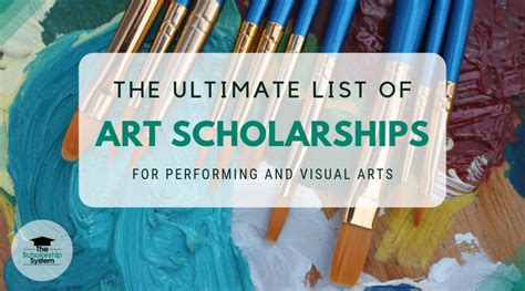 Scholarships for students in arts