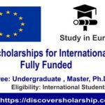 Scholarships for study in Europe